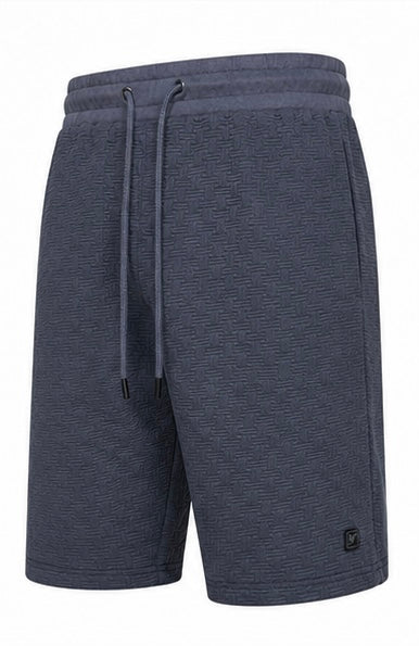 Jacquard Textured Jersey Shorts