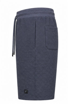 Jacquard Textured Jersey Shorts