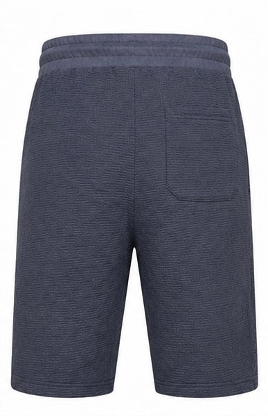 Jacquard Textured Jersey Shorts