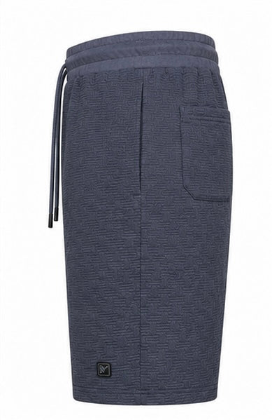 Jacquard Textured Jersey Shorts