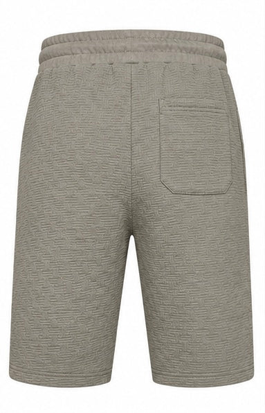 Jacquard Textured Jersey Shorts