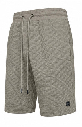 Jacquard Textured Jersey Shorts