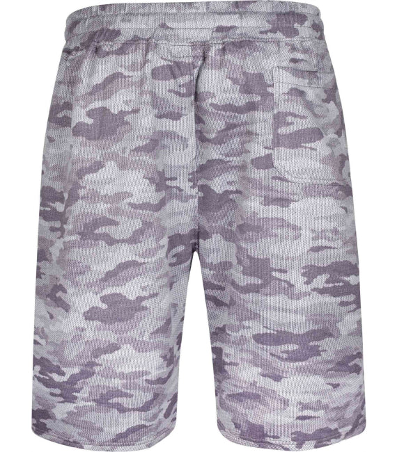 Tall Fit Camo Print Jersey Shorts