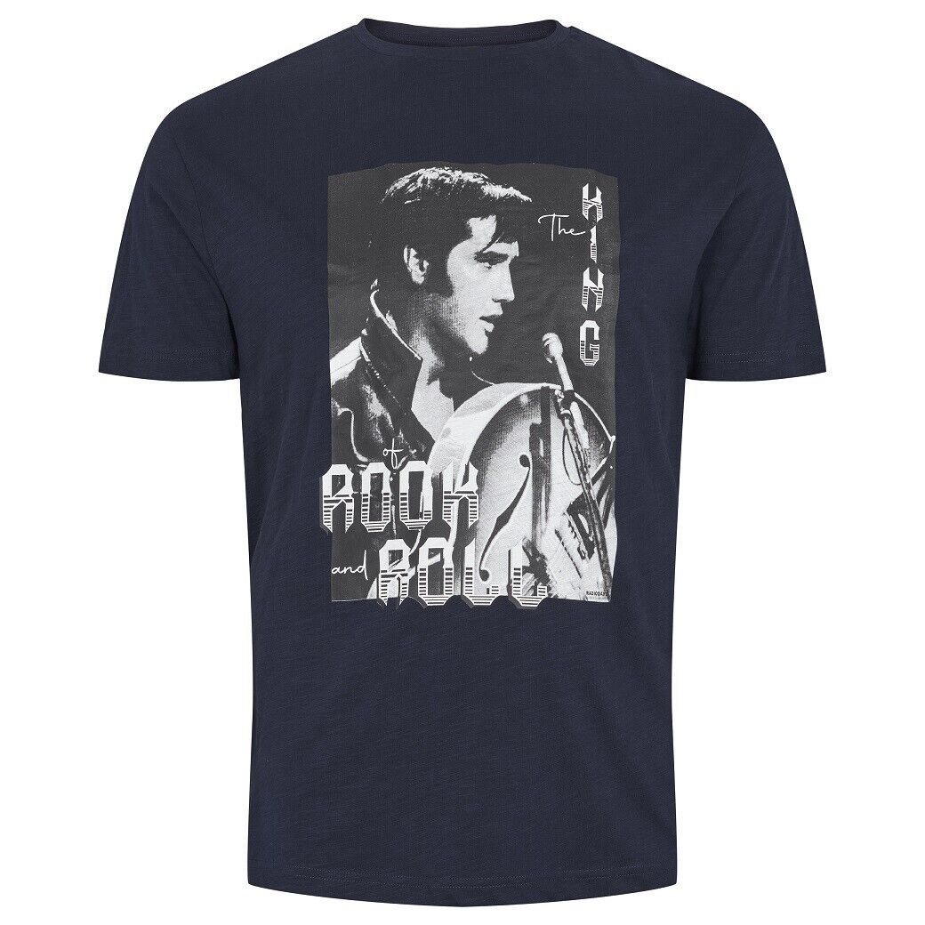 Elvis The King Print T-Shirt