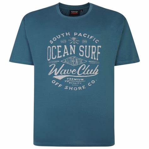 Ocean Surf Print T-Shirt