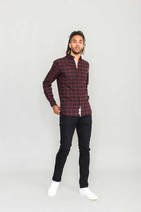 Tall Fit Holton Flannel Check Long Sleeve Shirt