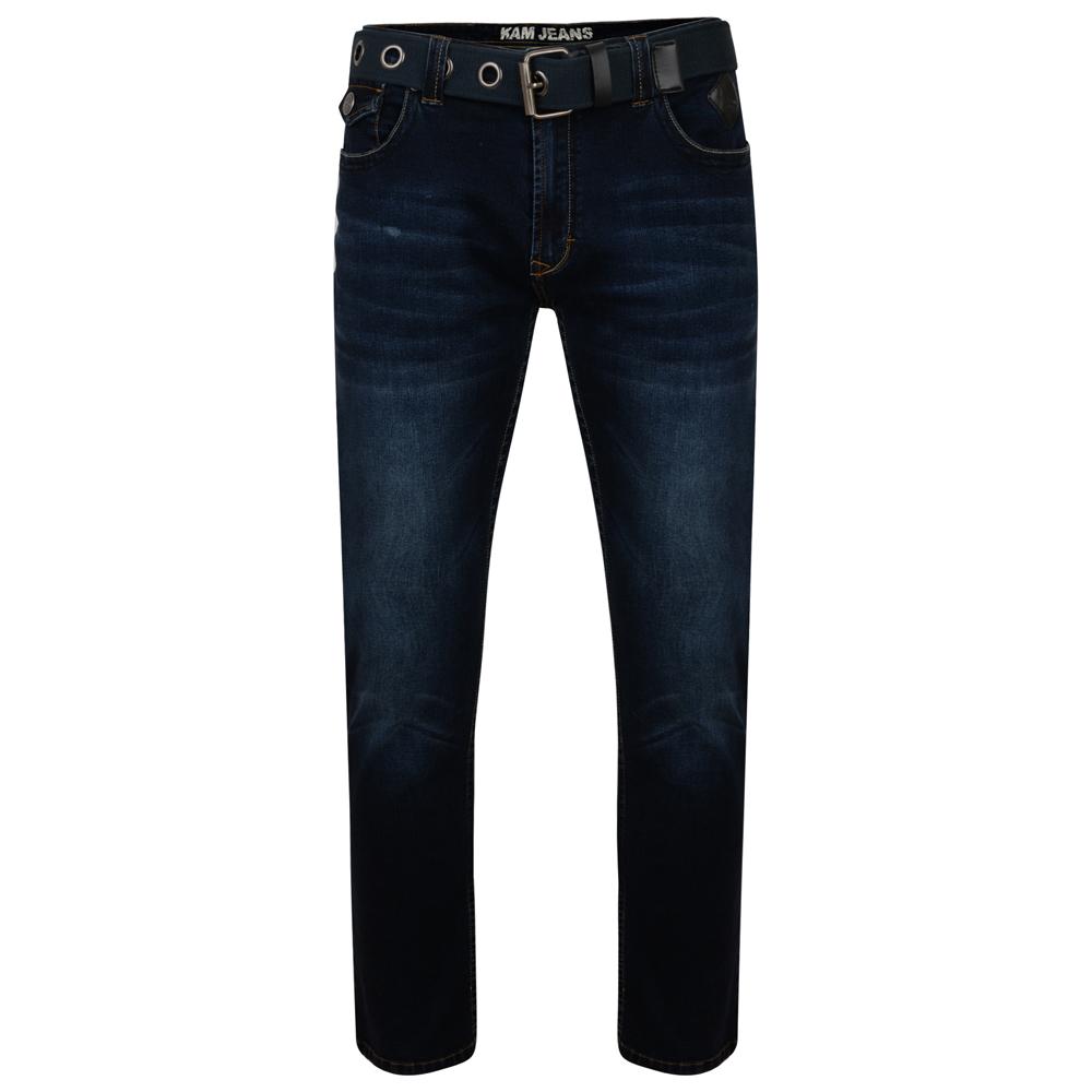 Garcia Tall Fit Belted Stretch Jeans