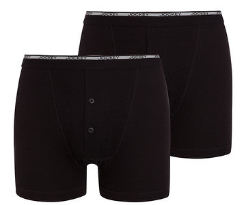 Jockey 2 Pack Y Front Button Fly Boxer Trunks