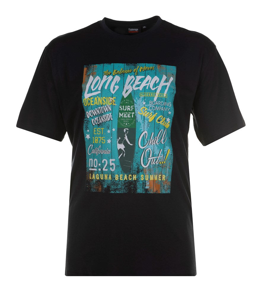 Long Beach Print T-Shirt
