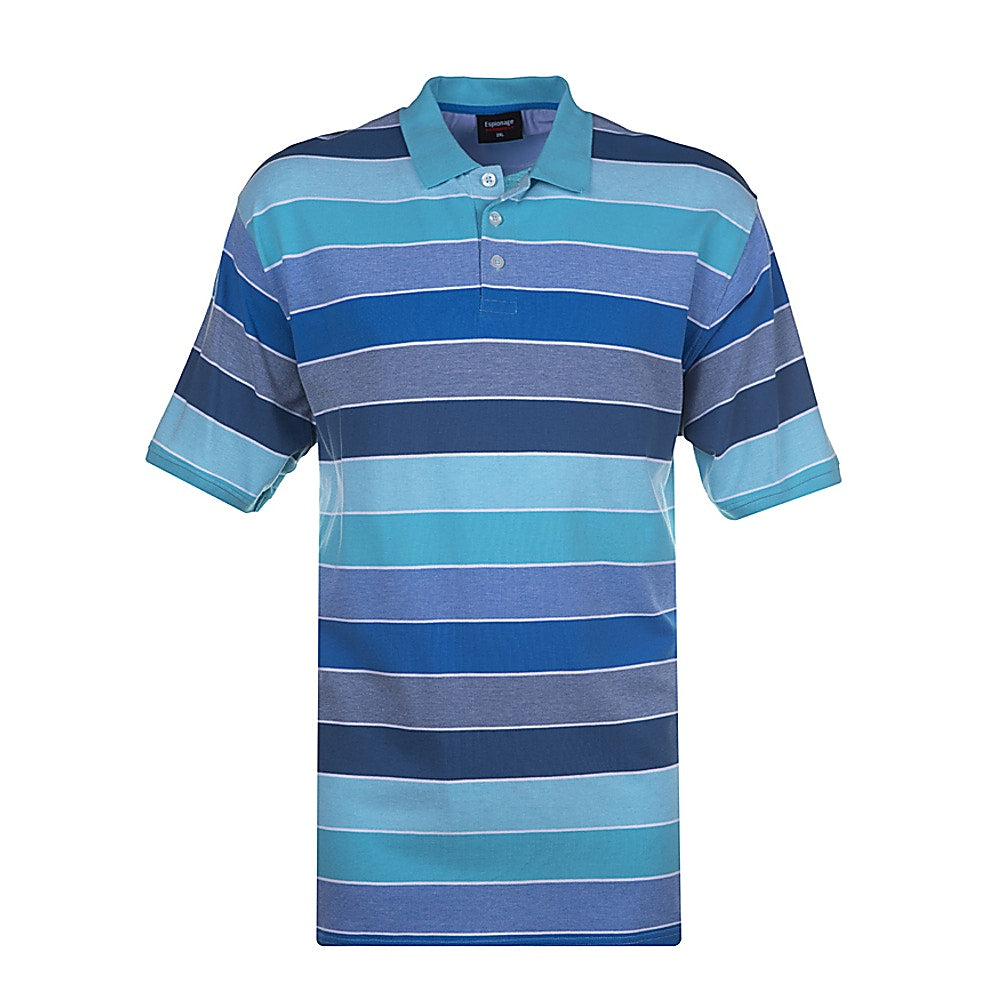 Broad Stripe Polo Shirt