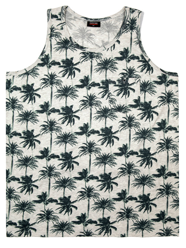 Palm Tree Print Vest