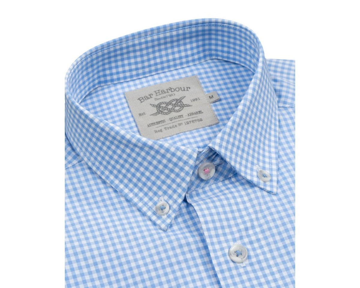 Small Gingham Long Sleeve Check Shirt
