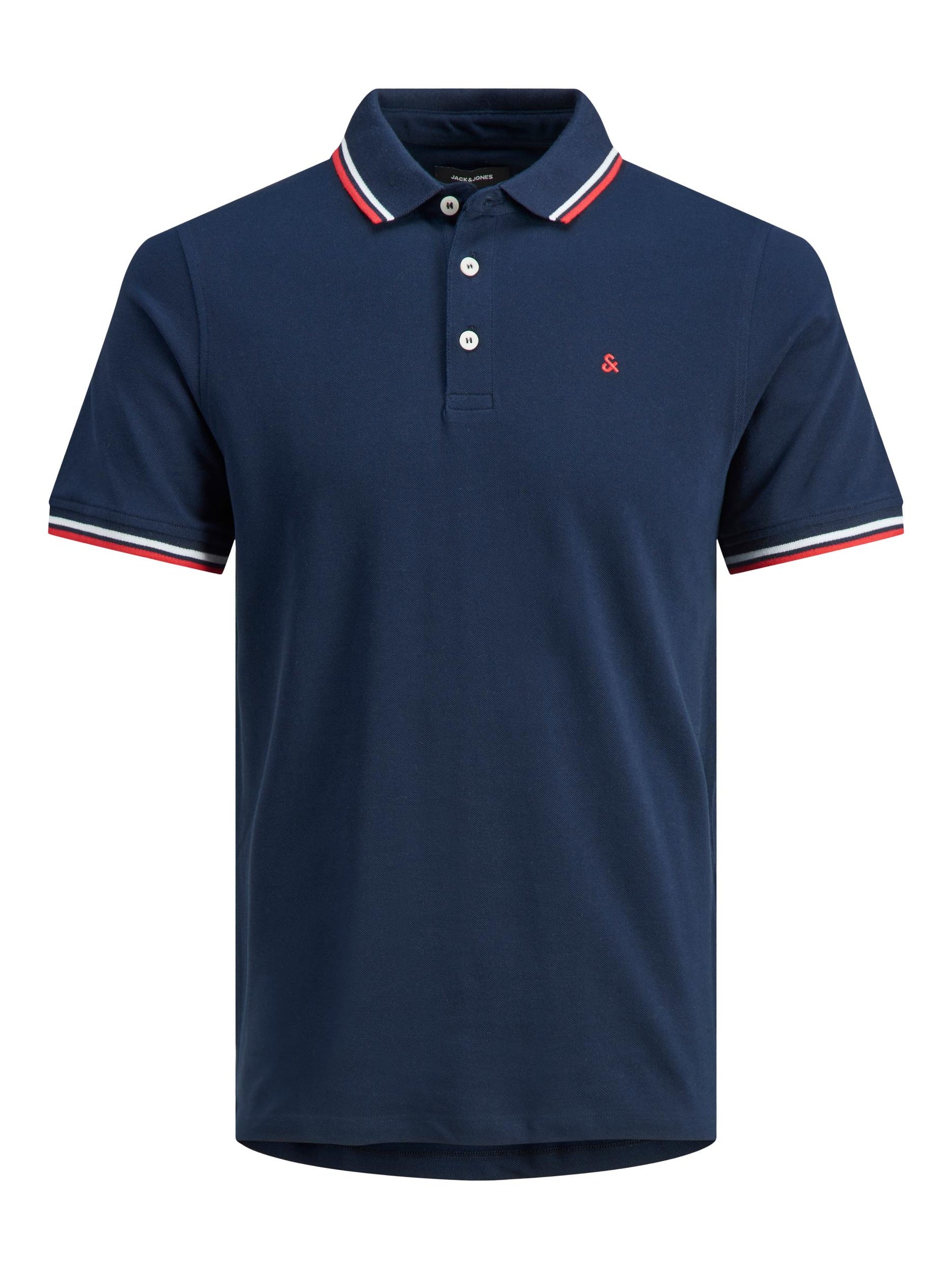 JJEPAULOS Classic Tipped Polo Shirt