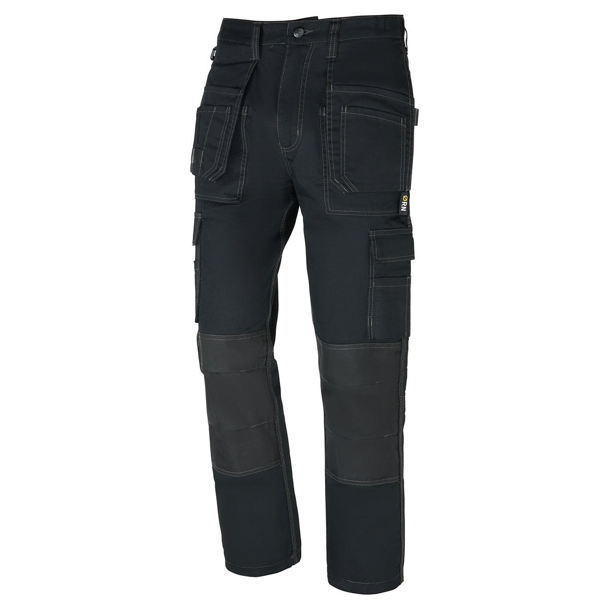 Big & Tall Navy Belted Straight Fit Utility Cargo Trousers - Matalan