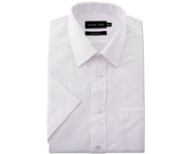 White Easycare Short Sleeve Shirt
