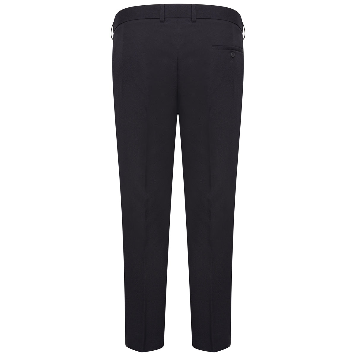 Pleated Suit Trousers - Grey Flannel | Men's Trousers | Oliver Brown, London