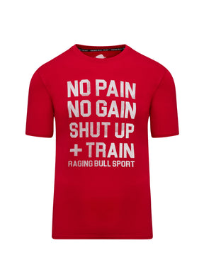 No Pain No Gain Print T-Shirt