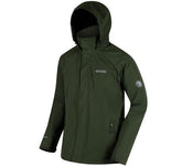 Matt Waterproof Shell Full Zip Hooded Jacket