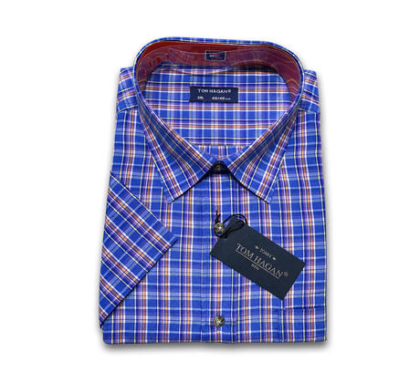 Multi Check Short Sleeve Shirt