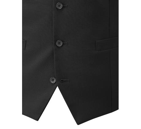 Darwin Suit Waistcoat In Black