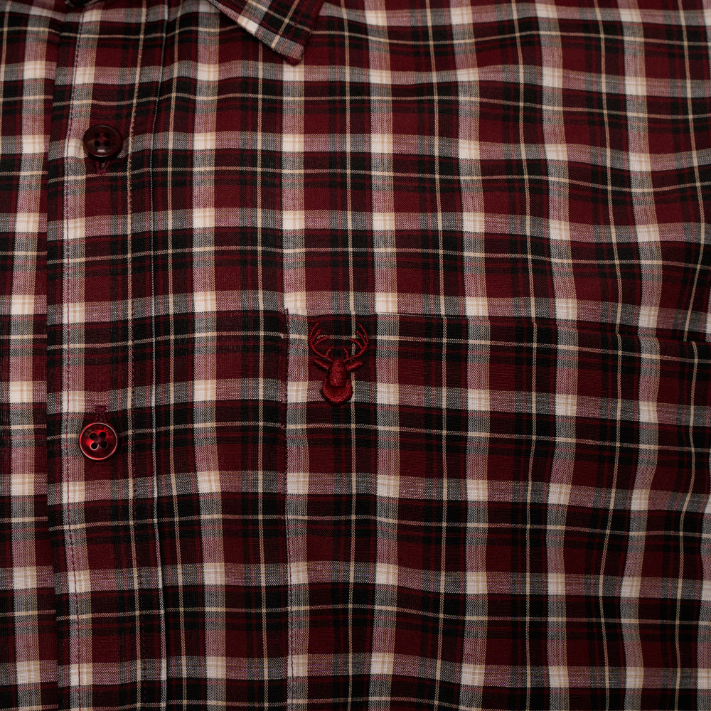 Multi Check Short Sleeve Shirt