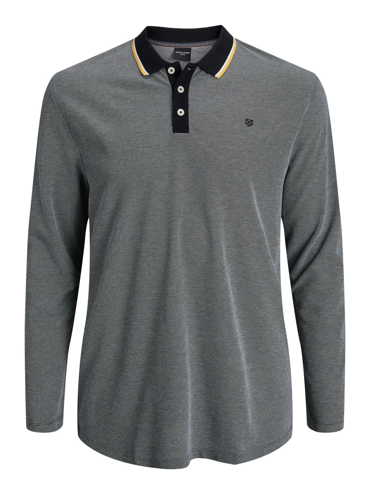 JPRBUWIN Light Jersey Long Sleeve Polo Shirt
