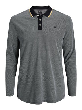 JPRBUWIN Light Jersey Long Sleeve Polo Shirt