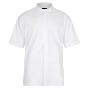 Grandad Collar Short Sleeve Shirt